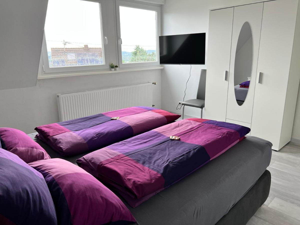 Helle Moderne Ferienwohnung, Naehe Koblenz Am Rhein Weitersburg Buitenkant foto